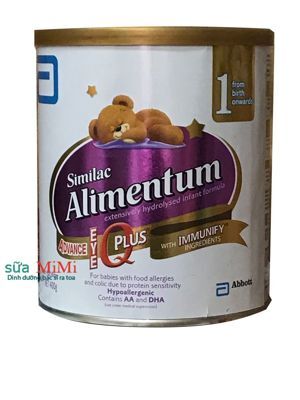 Sữa bột Similac Alimentum - 400g, cho trẻ dị ứng đạm sữa bò