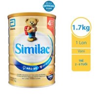 Sữa bột Similac IQ 4 HMO hương vani 1.7kg