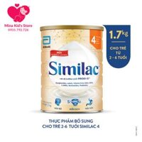 Sữa bột Similac IQ HMO Gold 4 1.7kg (trên 2 tuổi)