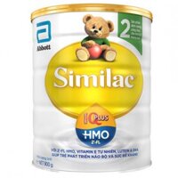 Sữa bột Similac IQ HMO số 2 (900g) date 2020