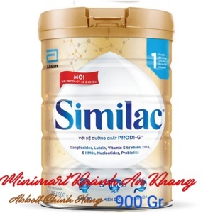 Sữa bột Abbott Similac IQ số 1 - hộp 900g (dành cho trẻ từ 0-6 tháng tuổi)
