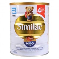 Sữa Bột Similac IQ4 Hương Vani 900G+Bộ Hình Khối-Cho Bé Từ 2-6 Tuổi