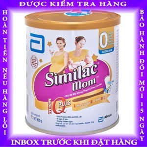 Sữa bột Abbott Similac Mom IQ - hộp 400g (dành cho mẹ mang thai và cho con bú)