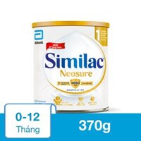 Sữa bột Similac Neosure 370g (0 - 12 tháng) dành cho trẻ sinh non, nhẹ cân