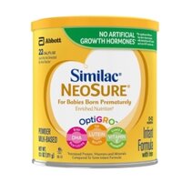 Sữa bột Similac Neosure cho trẻ sinh non Mỹ 371g (0-12 tháng)