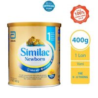 Sữa bột Similac Newborn 400g IQ 1 Gold Label