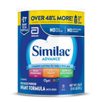 Sữa bột Similac Similac Advance OptiGro 873g cho trẻ từ 0-12 tháng
