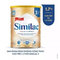 Sữa Bột Similac số 3,4 1,7kg