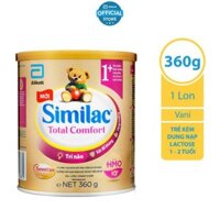 Sữa bột Similac Total Comfort 1+ (HMO) 360g [up]