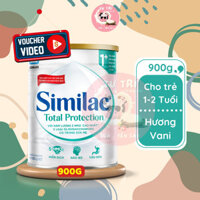 Sữa bột Similac Total Protection 1+ lon 900g cho trẻ từ 6-12 tháng tuổi Date 05.2026