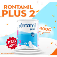 Sữa bột sinh học Rontamil Plus số 2 nhập khẩu Pháp 400g/800g