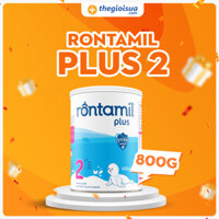 Sữa bột sinh học Rontamil Plus số 2 nhập khẩu Pháp 800g