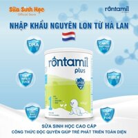 Sữa bột sinh học Rontamil số 1 nhập khẩu Hà Lan cho trẻ sơ sinh 400g
