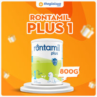 Sữa bột sinh học Rontamil số 1 nhập khẩu Pháp cho trẻ sơ sinh 800g