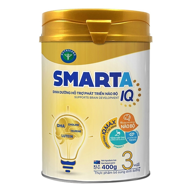 Sữa bột SmartA IQ 3 - 400g (cho bé 1-3 tuổi)