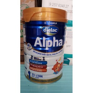 Sữa bột Dielac Alpha Step 1 - hộp 900g (dành cho trẻ từ 0 - 6 tháng)