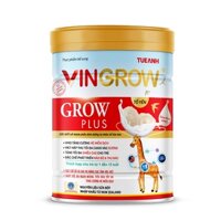 Sữa bột Sữa Non Tổ Yến VINGROW GROW Plus Tăng Chiều Cao cho bé từ 1-15 tuổi 900g