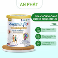 Sữa Bột SUKUMIN FLEX Bổ Sung Canxi Nano - Collagen Chống Loãng Xương, Giúp Xương Luôn Chắc Khoẻ (Hộp 900g)