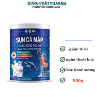 Sữa bột Sụn Cá Mập Canxi Nano Tảo Đỏ WELLNESS GURU KING QUEEN hộp 900g
