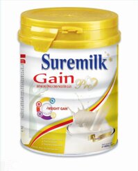 Sữa bột Suremilk Gain Pro 900g (dinh dưỡng cho người gầy) [bonus]