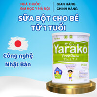 Sữa Bột Tăng Cân Cho Bé YARAKO PREMIUM PEDIA chính hãng Dành Cho Trẻ Biếng Ăn Và Tăng Cân  400g/900g