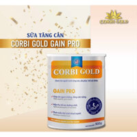 Sữa bột tăng cân corbi gold gain pro 900g