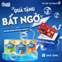 Sữa bột tăng cân Natural One Dairy Suregrow lon 600gr dành cho trẻ từ 0-36 tháng tuổi - WIKIMOM