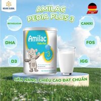 Sữa bột tăng cân phục hồi sức khoẻ cho người lớn và trẻ từ 3 tuổi Amilac Pedia 3 bổ sung sữa non tăng cường đề kháng