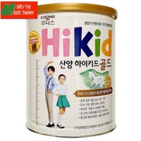 Sữa bột tăng chiều cao, cân nặng Hikid Gold (sữa dê)-Hàn Quốc (600g).
