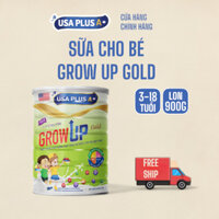 Sữa bột tăng chiều cao cho bé từ 3 đến 18 tuổi USA plus A+ GROW UP GOLD 900G