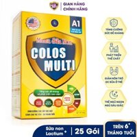 Sữa bột tăng sức đề kháng Mama Sữa Non Colos Multi A1 hộp 25 gói x 14g