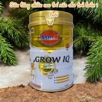 Sữa bột tăng trưởng chiều cao, trí não cho trẻ 1-15 tuổi Asuen Grow IQ lon 900g