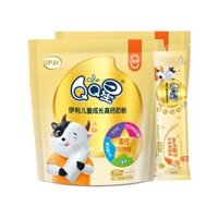 Sữa bột tăng trưởng trẻ em Yili QQ Star, 400g túi, 16 miếng nhỏ, gói tiện lợi cho trẻ trên 3 tuổi
