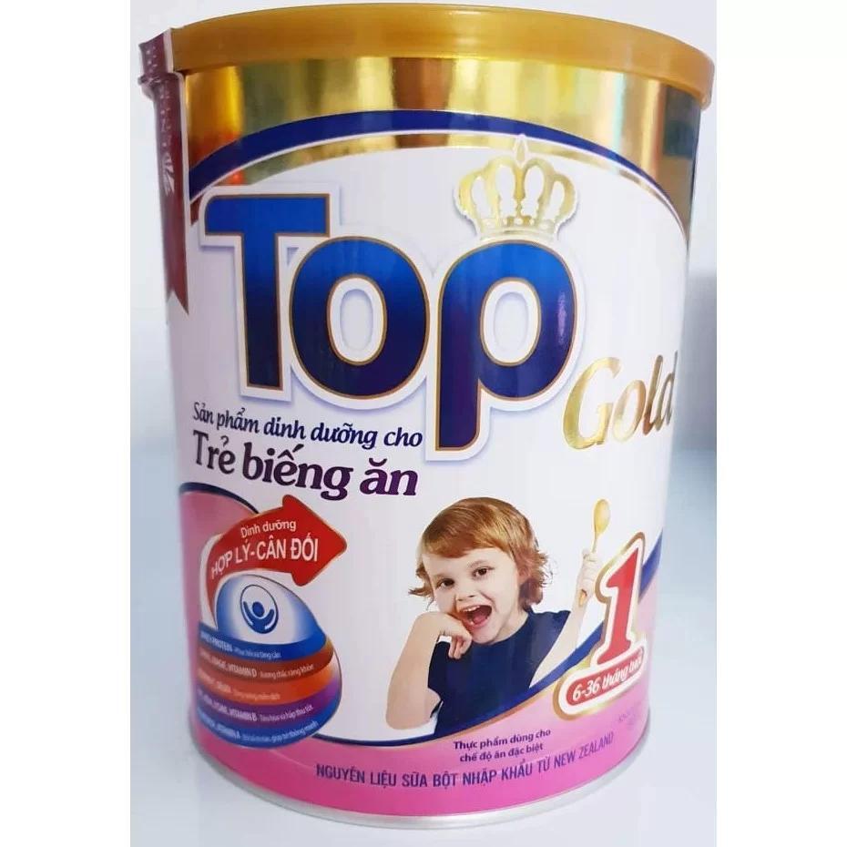 Sữa bột Top Gold 1 900g cho trẻ biếng ăn 6-36 tháng