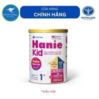 Sữa bột tốt cho bé Nutricare Hanie Kid 1+ dinh dưỡng cho trẻ biếng ăn, suy dinh dưỡng (850g)