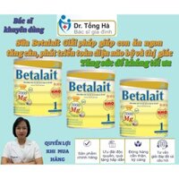 Sữa bột trẻ em Betalait baby lon 400g ( Cho trẻ từ 0 đến 12 tháng tuổi )
