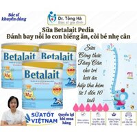 Sữa bột trẻ em Betalait Pdedia 2 lon 400g ( Dành cho trẻ từ 1 đến 10 tuổi )