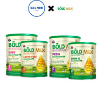 Sữa bột trẻ em Bold Milk - Sữa bò cho bé - Lon 900g