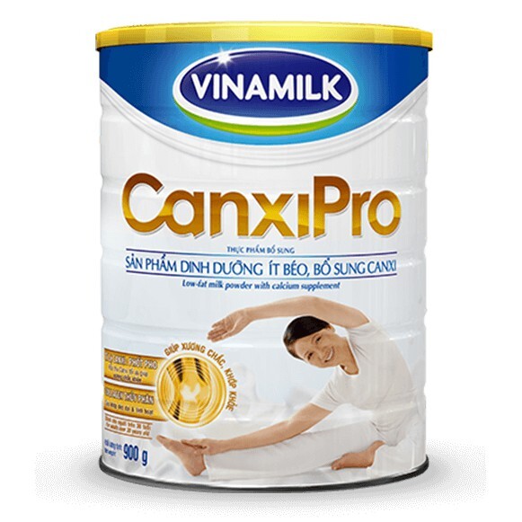 Sữa bột Vinamilk CanxiPro - hộp 900g (dành cho người trên 30 tuổi)