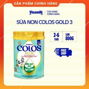 Sữa bột Vinamilk ColosGold 3 - 800g (cho trẻ từ 2 - 6 tuổi)