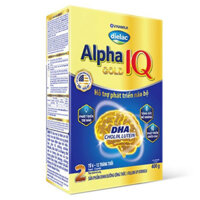 Sữa bột Vinamilk Dielac Alpha Gold IQ 2 400g (6-12 tháng) - Hộp giấy