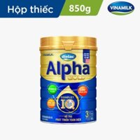 Sữa bột Vinamilk Dielac Alpha Gold 3,4 - Hộp thiếc 850g