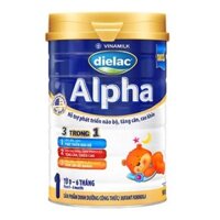 Sữa bột Vinamilk Dielac Alpha Step 1 900g