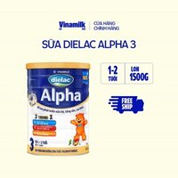 Sữa bột Vinamilk Dielac Alpha 1.5KG - Số 3 và 4