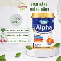 Sữa bột Vinamilk Dielac Alpha Step 1 900g