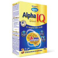 Sữa bột Vinamilk Dielac Alpha Gold IQ 3 400g (1-2 tuổi) - Hộp giấy