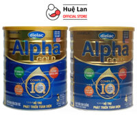 SỮA BỘT VINAMILK DIELAC ALPHA GOLD COMPLET IQ SỮA NON 3/4 HỘP 1.4KG