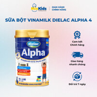 Sữa Bột Vinamilk Dielac Alpha 900g Lon Số 4 Dành Cho Trẻ Từ 2-6 Tuổi