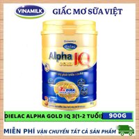 Sữa bột Vinamilk Dielac Alpha Gold IQ Step 3 - Hộp thiếc 900g