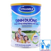 Sữa Bột Vinamilk Nguyên Kem Có Đường Hộp 900g (DINH DƯỠNG tăng cường năng lượng mỗi ngày)